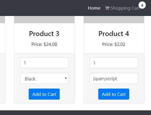 521x396 Simple Shopping Cart Plugin With Jquery And Bootstrap