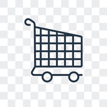 450x450 Shopping Cart Vector Icon Isolated On Transparent Background