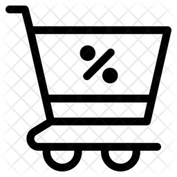 256x256 Discount In Shopping Icon Of Line Style