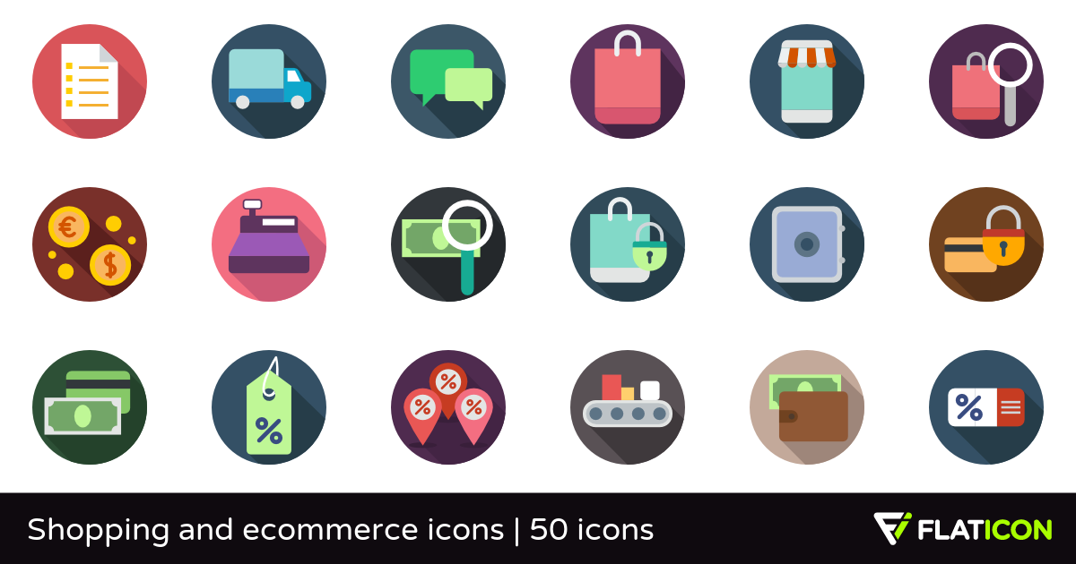 1200x630 Shopping And Ecommerce Icons Premium Icons