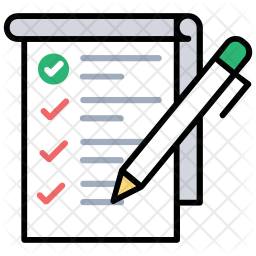 256x256 Shopping List Icon Of Colored Outline Style