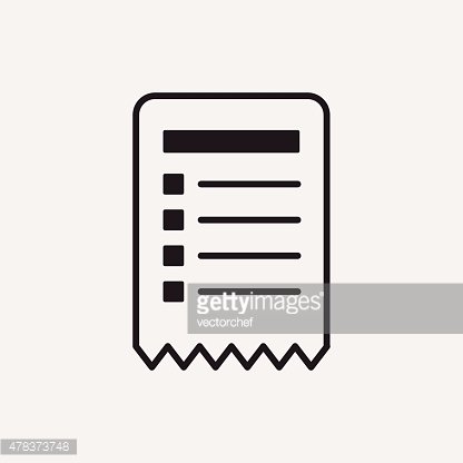 416x416 Shopping List Icon Stock Vectors