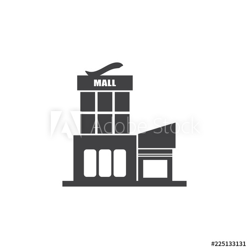 Shopping Mall Icon at Vectorified.com | Collection of Shopping Mall ...