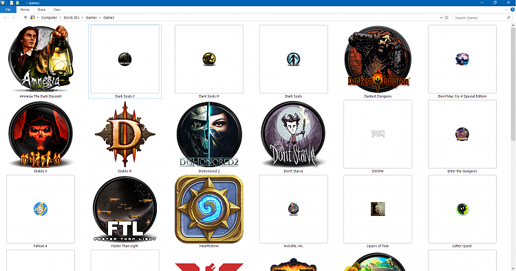 750x394 Shortcut Icons Appear Very Small