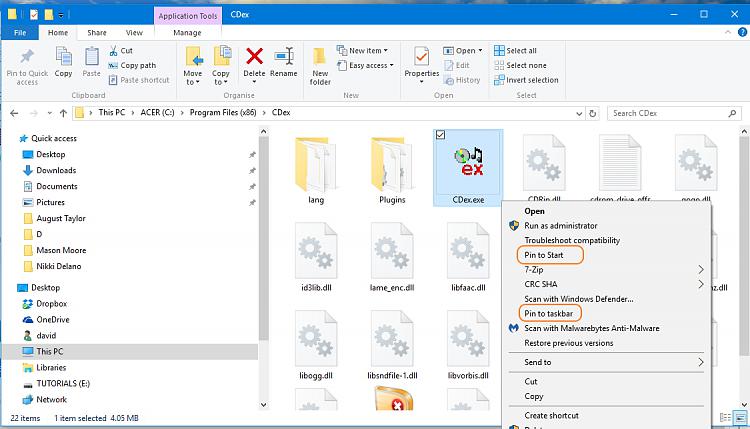 How To Move Desktop Icon To Start Menu Or Create A Tile 750x429 How To Move Desktop Icon To Start Menu Or Create A Tile