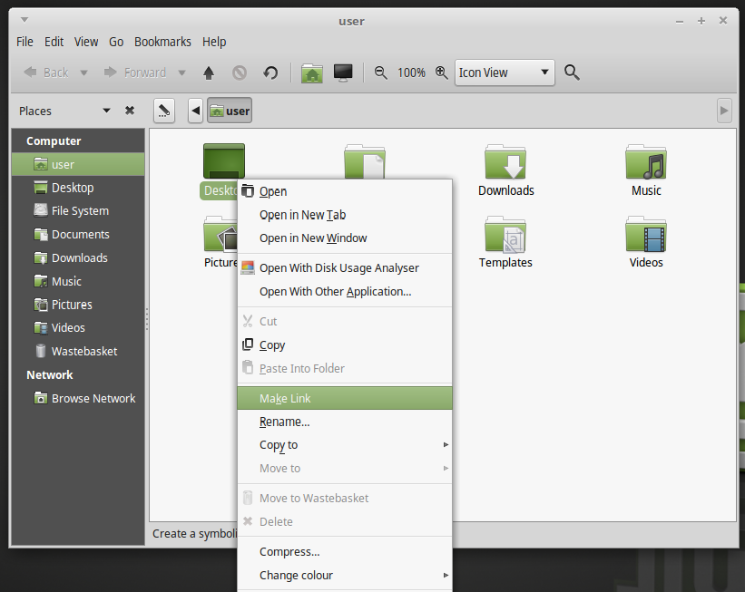 How To Create Shortcuts To Application On The Desktop On Linux 821x653 How To Create Shortcuts To Application On The Desktop On Linux