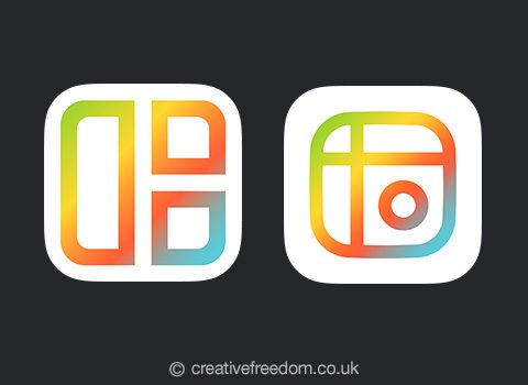 480x350 Ios App Icon For Mixgram's New Photo Collage App