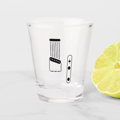 422x422 Tcaster Style Electric Guitar Icon Shot Glass
