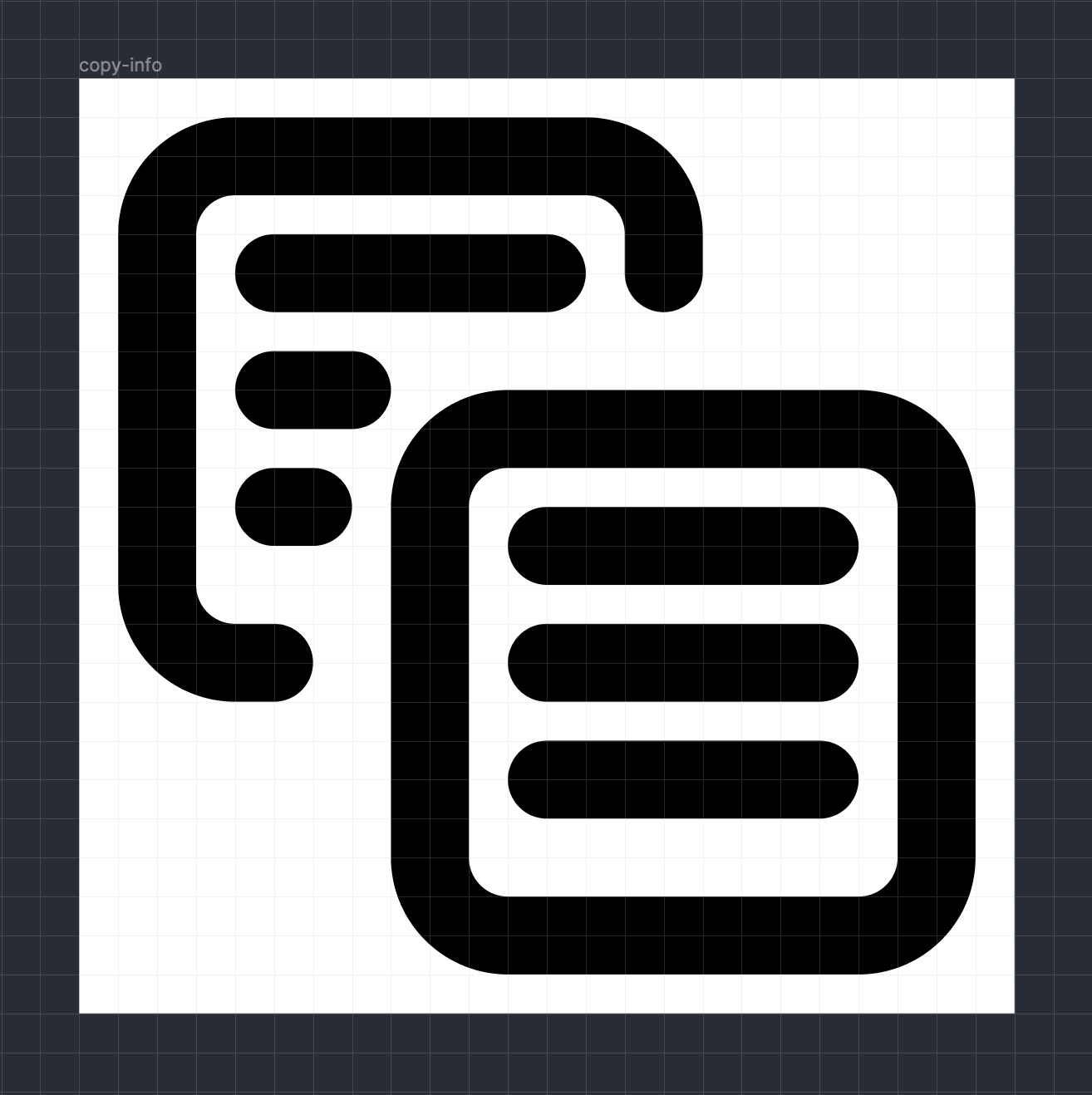 1314x1318 Icon Request Info Copy Issue