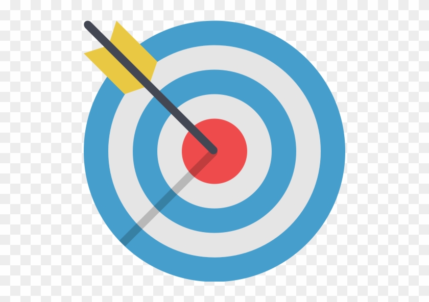 840x592 Illustration Of Target With Arrow Shot In Center