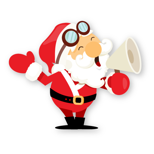 512x512 Santa Shout Icon Event Xmas Men Iconset Dapino
