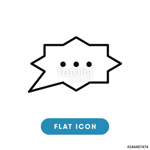 500x500 Shout Vector Icon Stock Image And Royalty Free Vector