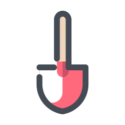 256x256 Shovel Icons