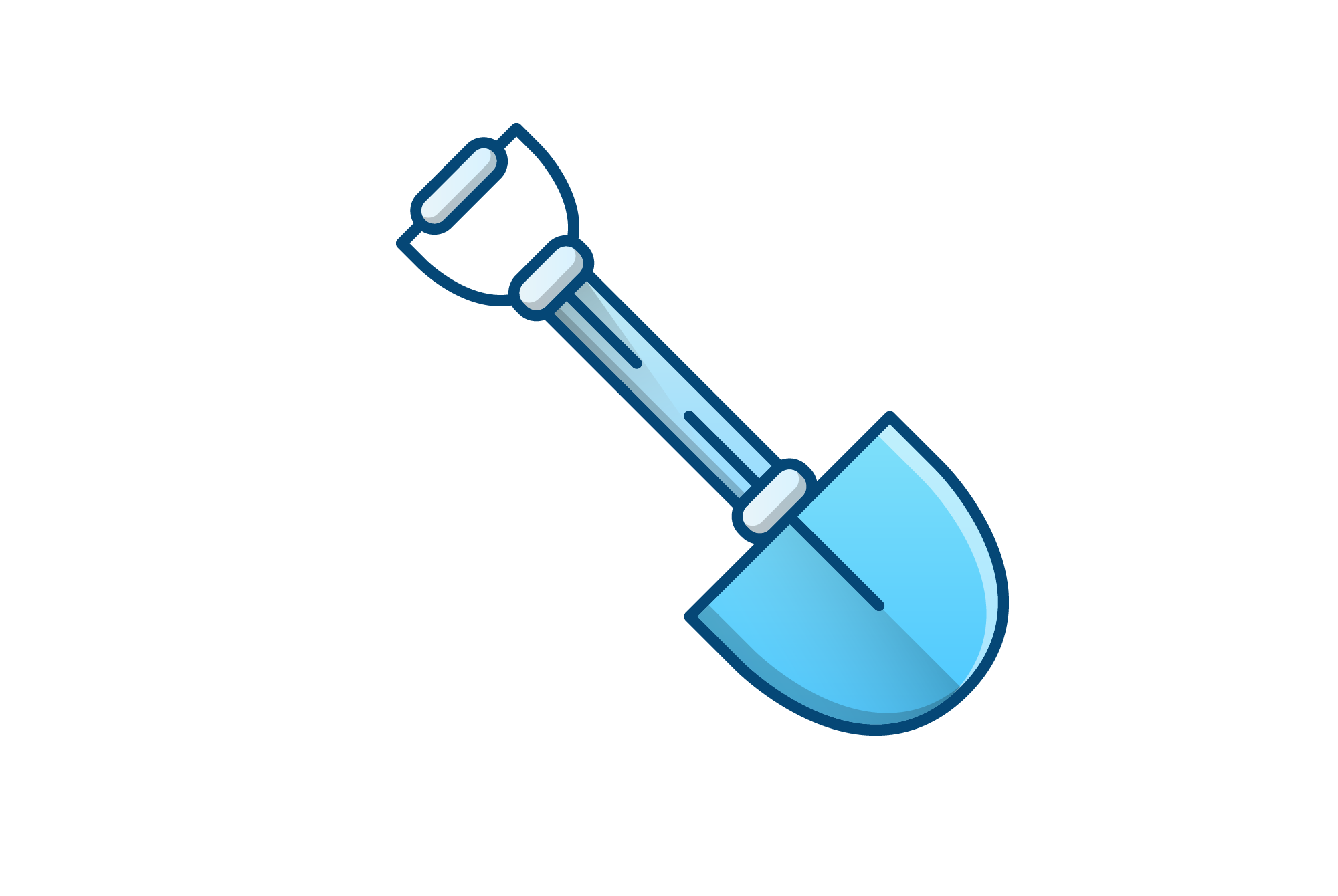 2000x1340 Shovel Icon Graphic