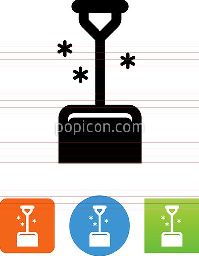 400x515 Snow Shovel Icon