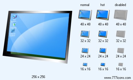 464x280 Desktop Icon Image Windows Toolbar Icons