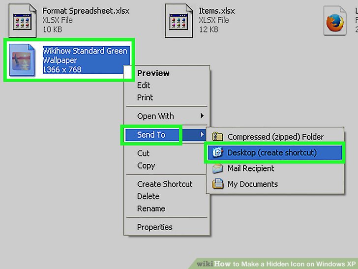728x547 How To Make A Hidden Icon On Windows Xp Steps