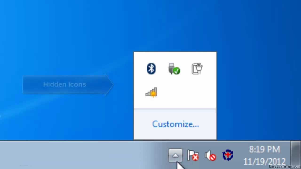 1280x720 How To Add A Hidden Icon To The Notification Area In Windows