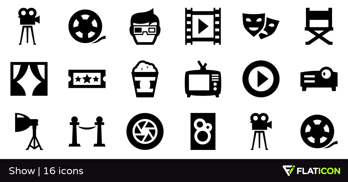 1200x630 Show Free Icons