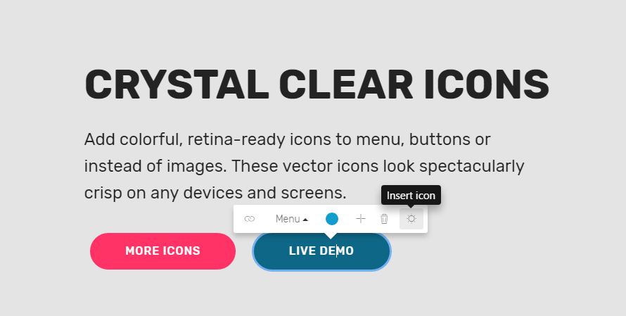 890x449 Icons Extension For Mobirise Website Builder
