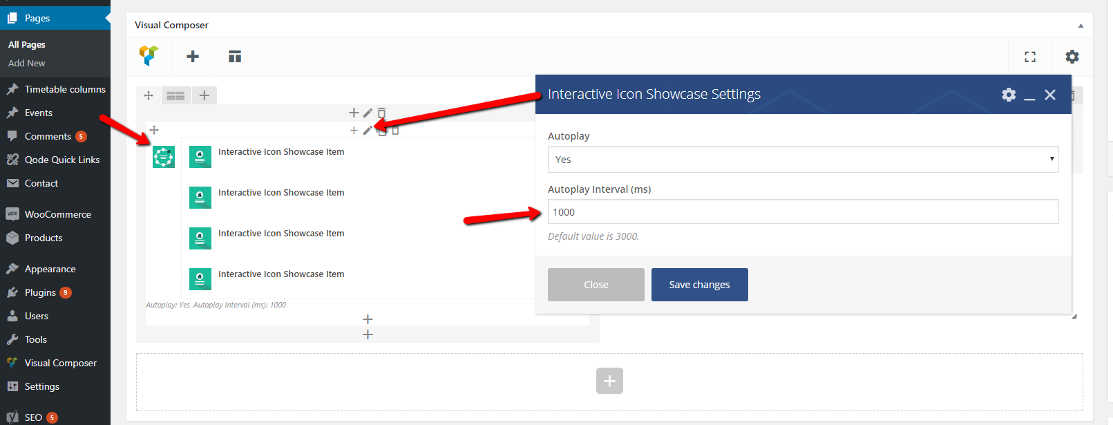 1611x615 Interactive Icon Showcase