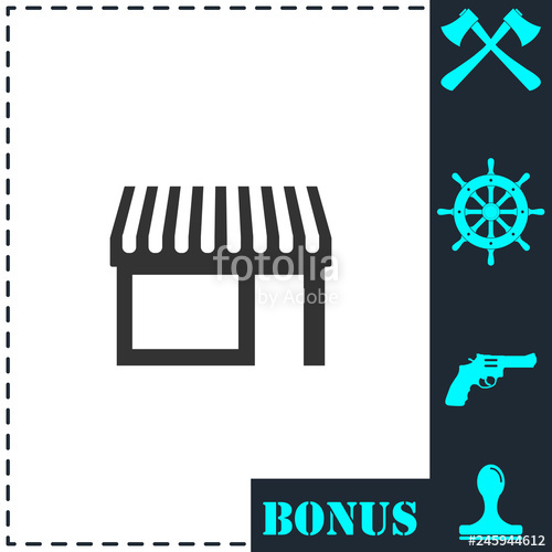 500x500 Showcase Icon Flat Stock Image And Royalty Free Vector