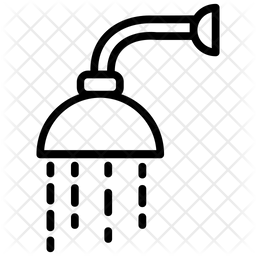 256x256 Shower Head Icon Of Line Style