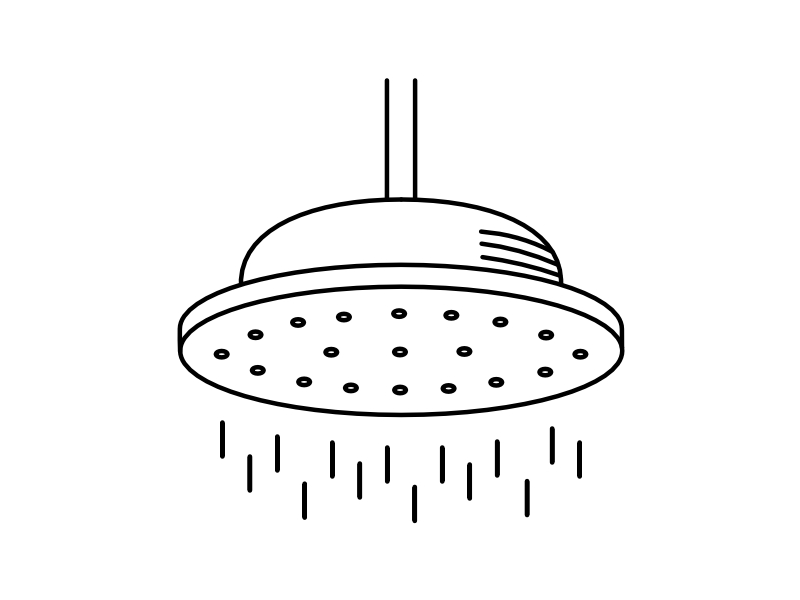 800x600 Shower Head Icon