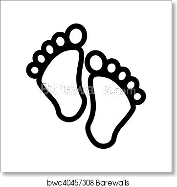 362x382 Baby Shower Icon, Art Print Barewalls Posters Prints