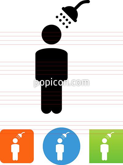400x536 Vector Shower Icon