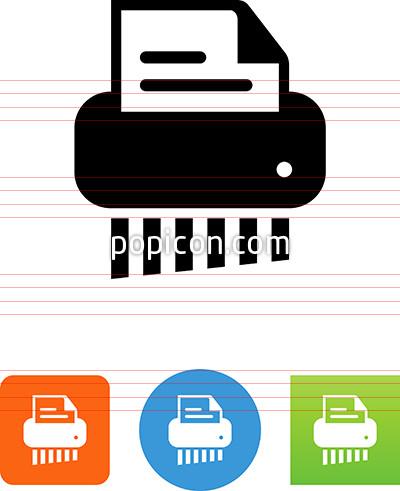 400x491 Shredder Icon