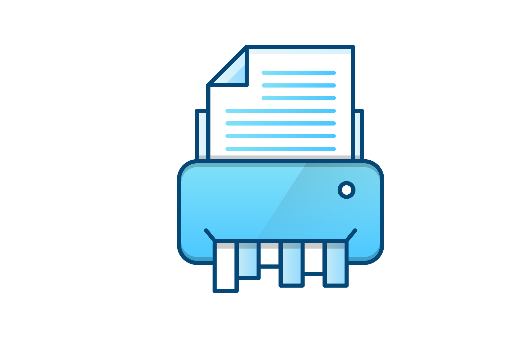 2136x1392 Shredder Icon Graphic