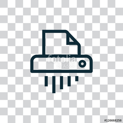 500x500 Shredder Icon Vector, Clip Art Also Useful As Logo, App Icon