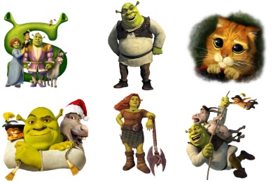 390x260 Shrek Iconset