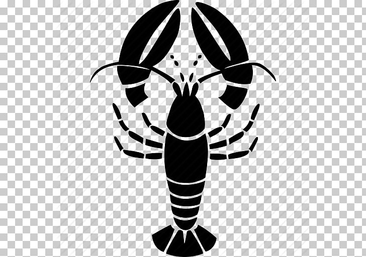 728x512 Lobster Caridea Computer Icons Seafood Shrimp, Icon Lobster, Black
