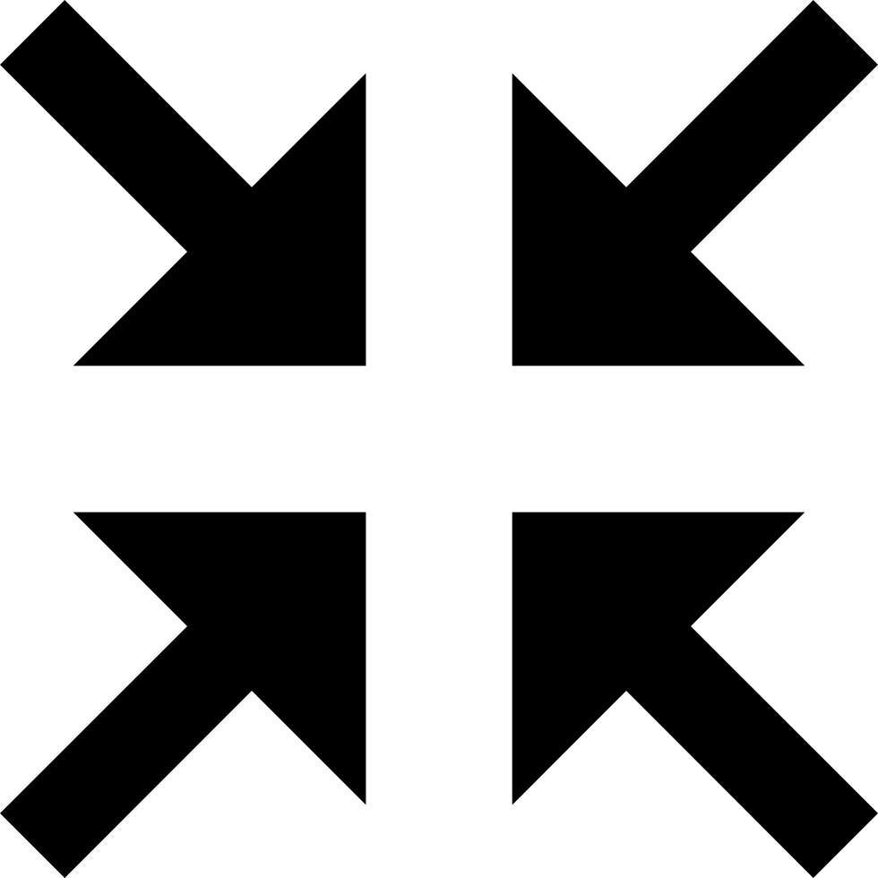 980x980 Arrow Shrink Png Icon Free Download