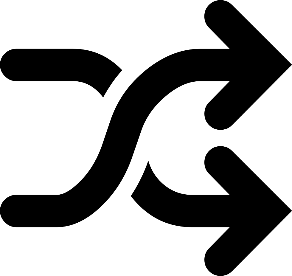 980x926 Arrow Shuffle Png Icon Free Download