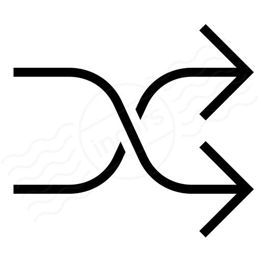 512x512 Iconexperience I Collection Arrow Shuffle Icon