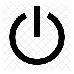256x256 Shutdown Icon Of Line Style