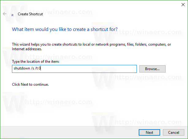 614x454 Create Shutdown, Restart, Hibernate And Sleep Shortcuts In Windows