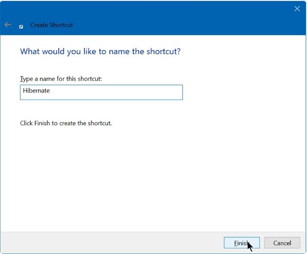 600x497 How To Create Shutdown, Hibernate Sleep Shortcuts In Windows