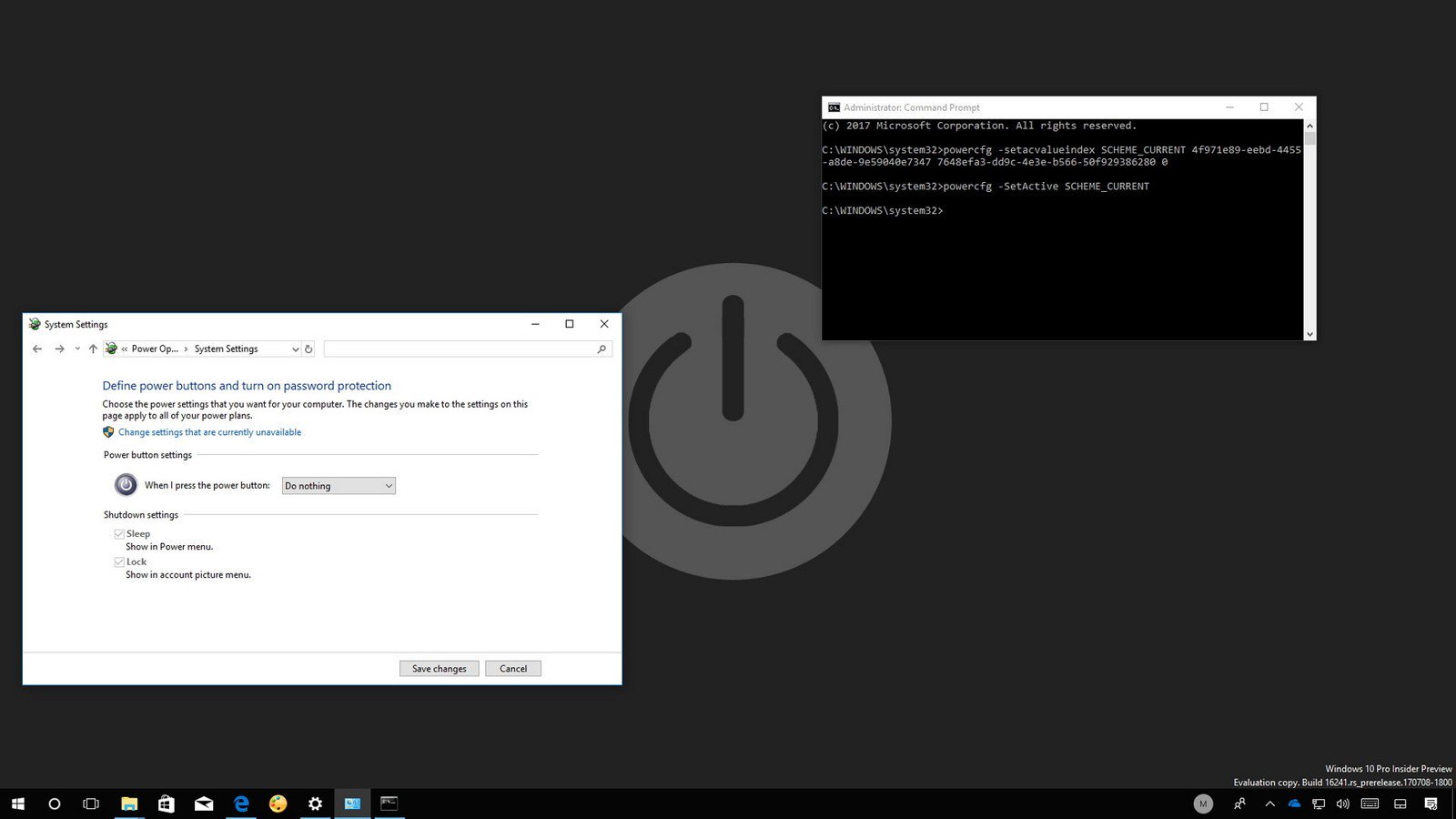 1600x900 How To Customize Power Button Action When Pressed On Windows