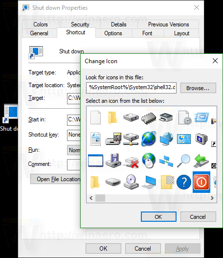 456x527 Create Shutdown, Restart, Hibernate And Sleep Shortcuts In Windows