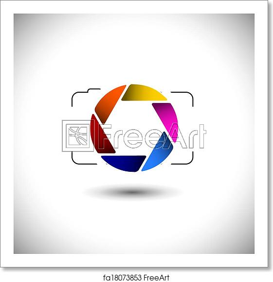 561x581 Free Art Print Of Abstract Point Shoot Digital Camera