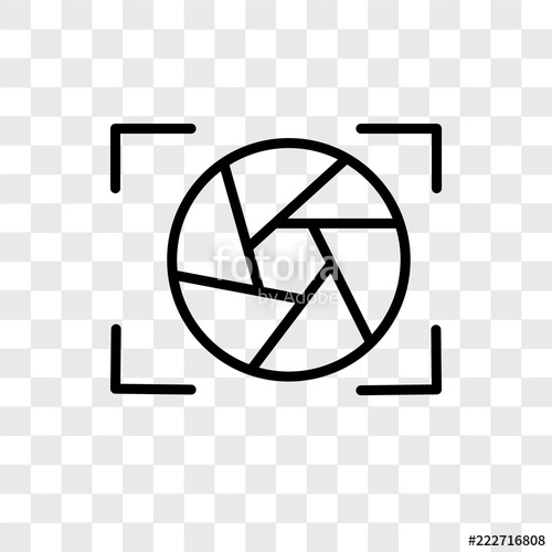 500x500 Shutter Icons Isolated On Transparent Background Modern