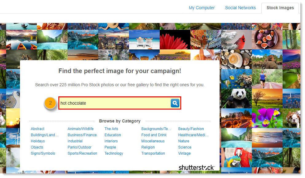 993x580 Using The Stock Image Gallery