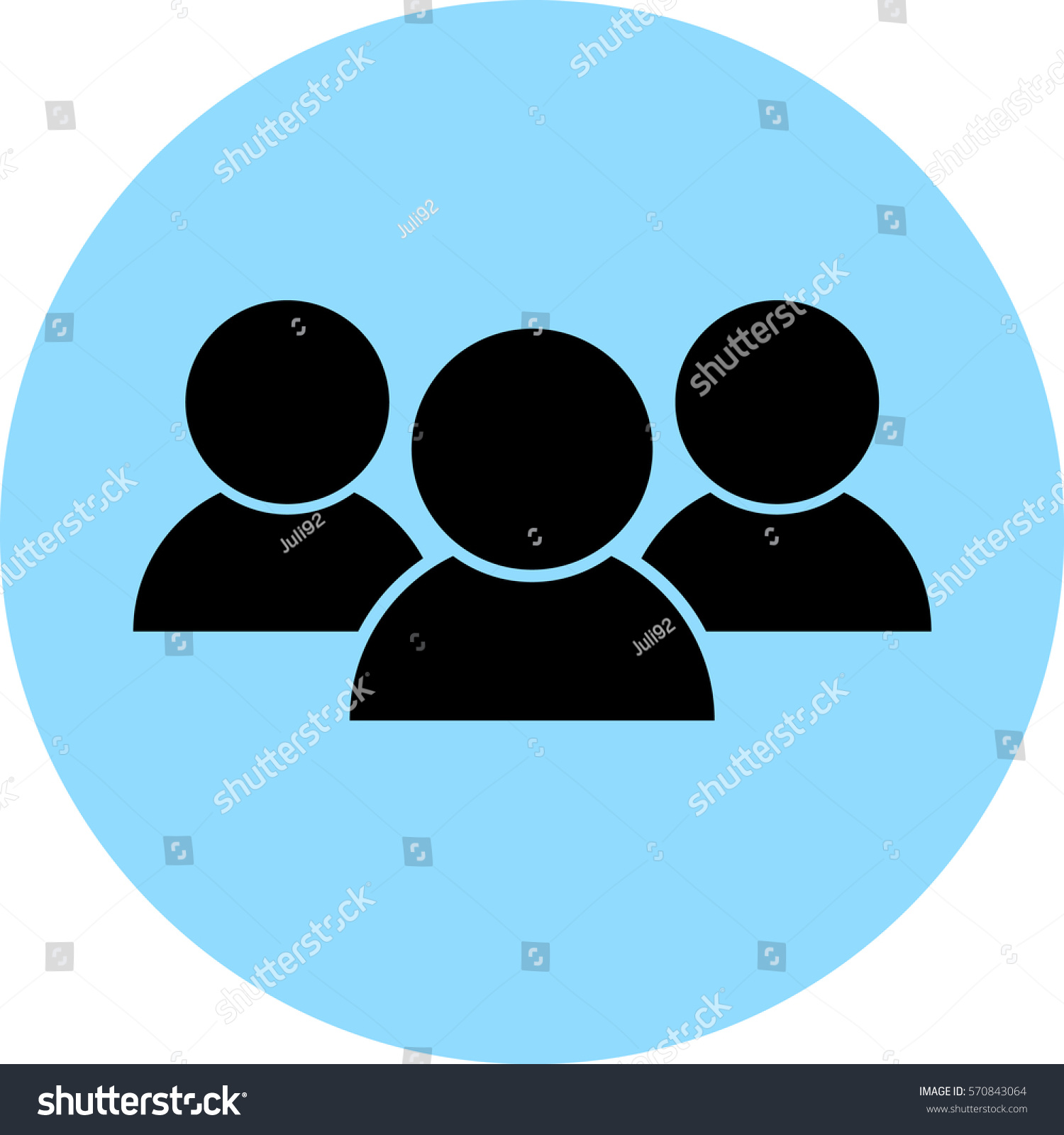 1500x1600 Crowd Of People Icon