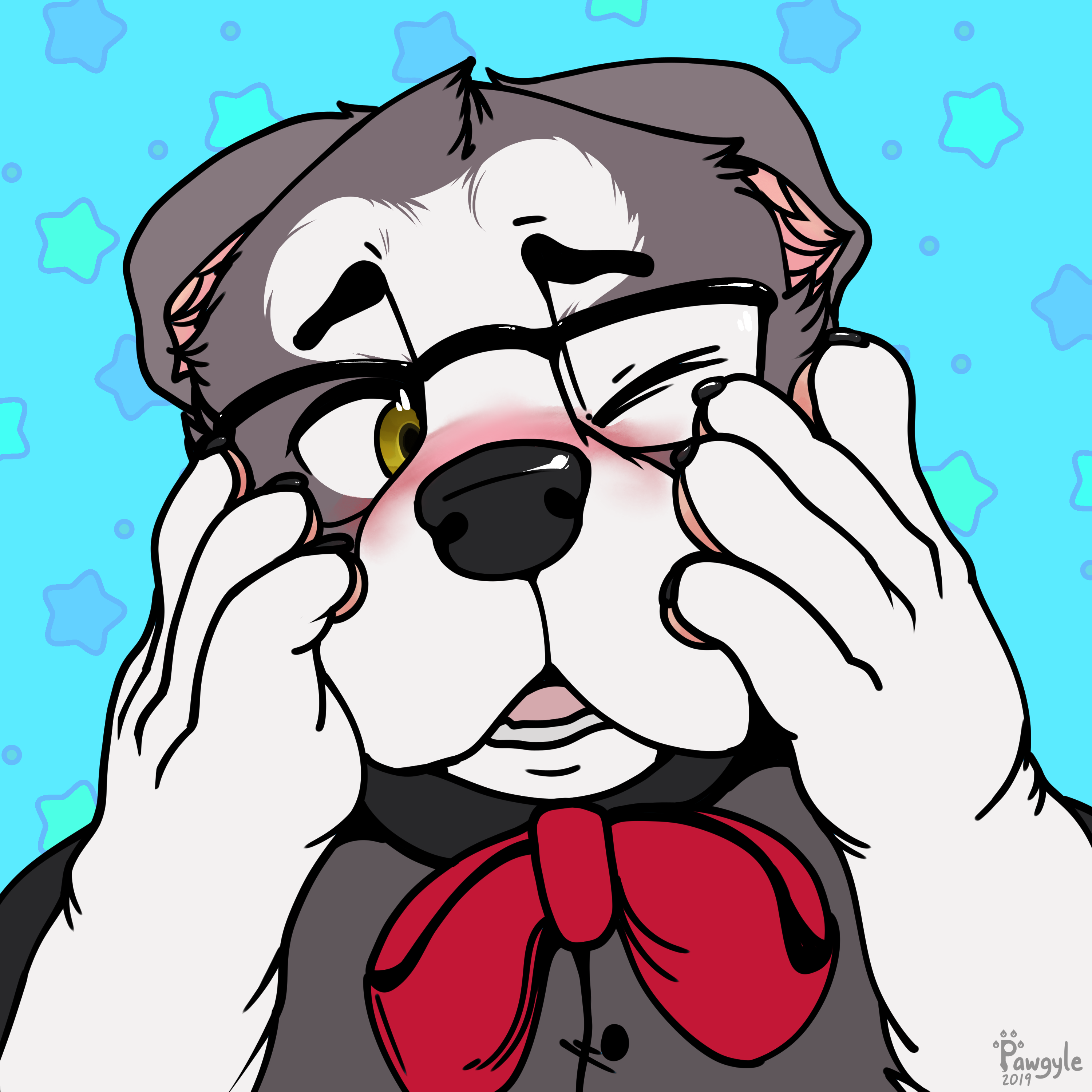 3000x3000 Ramorgi Shy Icon Weasyl