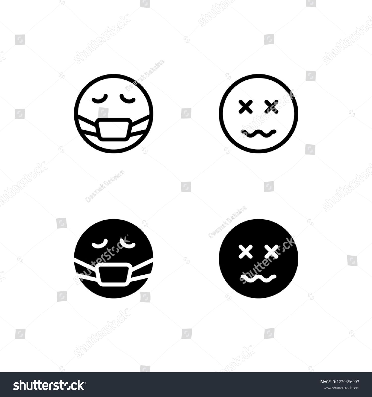 1500x1600 Sick Icon Design Sick, Flu, Illness, Emoji, Emoticon, Icon, Logo