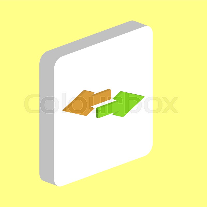 Side Arrow Simple Vector Icon Stock Vector Colourbox 800x800 Side Arrow Simple Vector Icon Stock Vector Colourbox